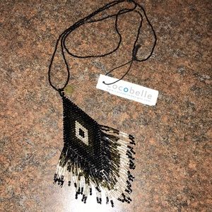 Anthropologie Cocobelle Beaded Boho necklace